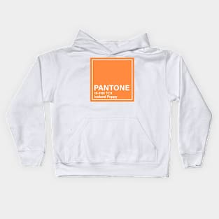 pantone 15-1151 TCX Iceland Poppy Kids Hoodie